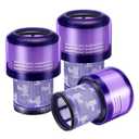3 Pack V11 And V15 HEPA Filter Compatible for select Dysn V11 (SV14, SV15, SV17, SV28) and V15 (SV22, SV47) cordless vacuum cleaners. Replacement part for Dyson part number: 970013-02