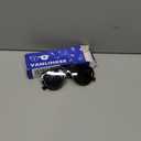 VANLINKER Polarized Retro Oversized Aviator Sunglasses Womens Mens Trendy 70s Vintage Sun Glasses VL9810 (Brown Tortoise Frame Green Lens)