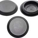 141 Pcs Auto Body Black Plastic Hole Plug Button and Flush Mount Sheet Metal Plug Assortment Kit - Fits Hole Size 1/2", 3/4", 3/8", 7/8