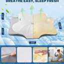 DONAMA Cervical Pillow for Neck Pain, Ergonomic Memory Foam Contour Pillow