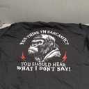 You Think I’m Sarcastic You Should Hear Funny Monkey On T-Shirt, 5XL