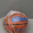 Wilson Evolution Indoor Game Basketballs - Size 5, Size 6 and Size 7 (Royal/Brown)
