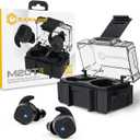EARMOR M20T PRO Upgraded Electronic Shooting Ear Protection, NRR 30dB, Bluetooth 5.4, Noise Canceling & Sound Amplification, Tactical Hearing Protection for Gun Range, Waterproof, Wind Resistant