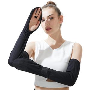 UPF 50+ Arm Sleeves for Women- Sun Protection Sleeves to Cover Arms with Ice Cooling for Outdoor
