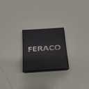 Feraco Copper Therapy Bracelets for Women, Pure Copper Magnetic Cuff Bracelet with Neodymium Magnets, Adjustable with Gift Box, Vintage Flower (Rose Gold)