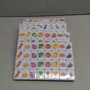 GRACIAS 4 Players Mahjong Block Set, 128 Green Tiles(1.18) with Animal and Food Pattern, Portable Mahjong Set with A Carry Bag, Mahjong Tile Game