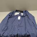 Alex Vando Mens Printed Dress Shirts Long Sleeve Regular Fit Button Down Shirt (3X-Large, Blue 879)
