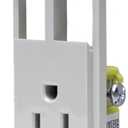 Bryant Electric RJ65WTR tradeSELECT JLOAD Tamper-Resistant Multimedia Outlet, Two Open Ports Unloaded, 15A, 125V, White