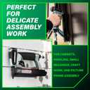 Metabo HPT Pin Nailer, Pro-Preferred Pneumatic Power Nailers for Cabinets, Trim, and Crafting, Makes Invisible Holes, Lightweight 2.0 lbs Tool, 23 Gauge, 5/8" to 1-3/8" Headless Micro Pins, NP35A