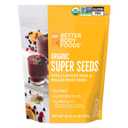 BBF Organic Super Seeds Blend 1 lb, Chia Seeds, Flax Seeds, Hemp Hearts (EXP 09/26/26)