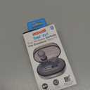 Maxell True Wireless Earbuds  Sleep Comfort Design  12 Hours Playtime  Noise Isolation (Standard, Gray)