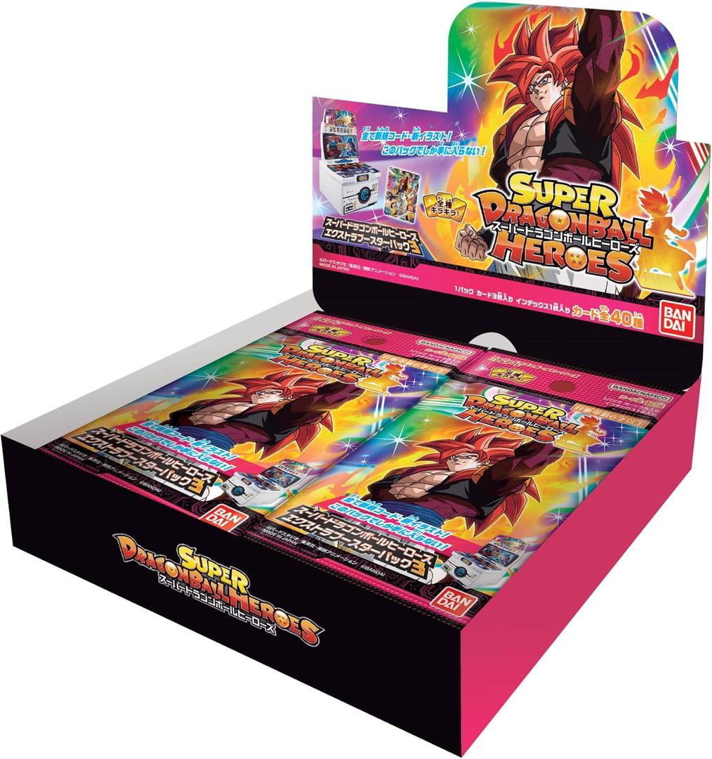 BANDAI Super Dragon Ball Heroes Extra Booster Pack3(Box) BANDAI Super Dragon Ball Heroes Extra Booster Pack3(Box)