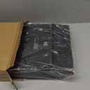 Wall-Mount Mailbox for Outside,Large Capacity Mail Box Waterproof and Rust-Resistant, Galvanized Steel Metal Post Box, Mailboxes for House, 15.2 x 10.1 x 3.3 Inch, Black