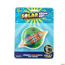 Spaceship Solar Shine Ups Night Lightv 2 Pack