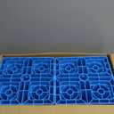 RVMATE RV Leveling Blocks 24 Pack, Heavy Duty Camper Leveling Blocks, Leveling Blocks for RVs, Reduce Trailer Movement, Trailer Leveling Blocks Great for Single and Dual Wheels (Blue)