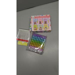 24 pcs Valentine's Day Stacking pencils gifts for kids with 24 Valentine's Day cat dog cards