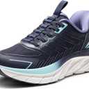 Women's Slip On Walking Shoes Running Comfortable Tennis Breathable Non Slip Athletic Gym Workout Cross Training Fashion Sneakers (11, Blue)