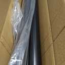 Extra Long Tension Rod 41-165inch Heavy Duty Tension Curtain Rods no Drilling Outdoor Curtain Rod for Patio,Windows,Shower,Doorway,Spring Rods Diameter 1.26inch Black