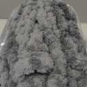 50x70 Inch Grey Throw Blanket - Soft & Fluffy Fleece, Cute & Aesthetic, Perfect for Sofa, Couch, Chair, Bed, Living Room & Bedroom, All-Season Use, Plush & Cozy Decorative Blanket