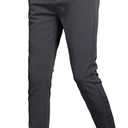 Plaid & Plain Pants Black Size 34W x 34L
