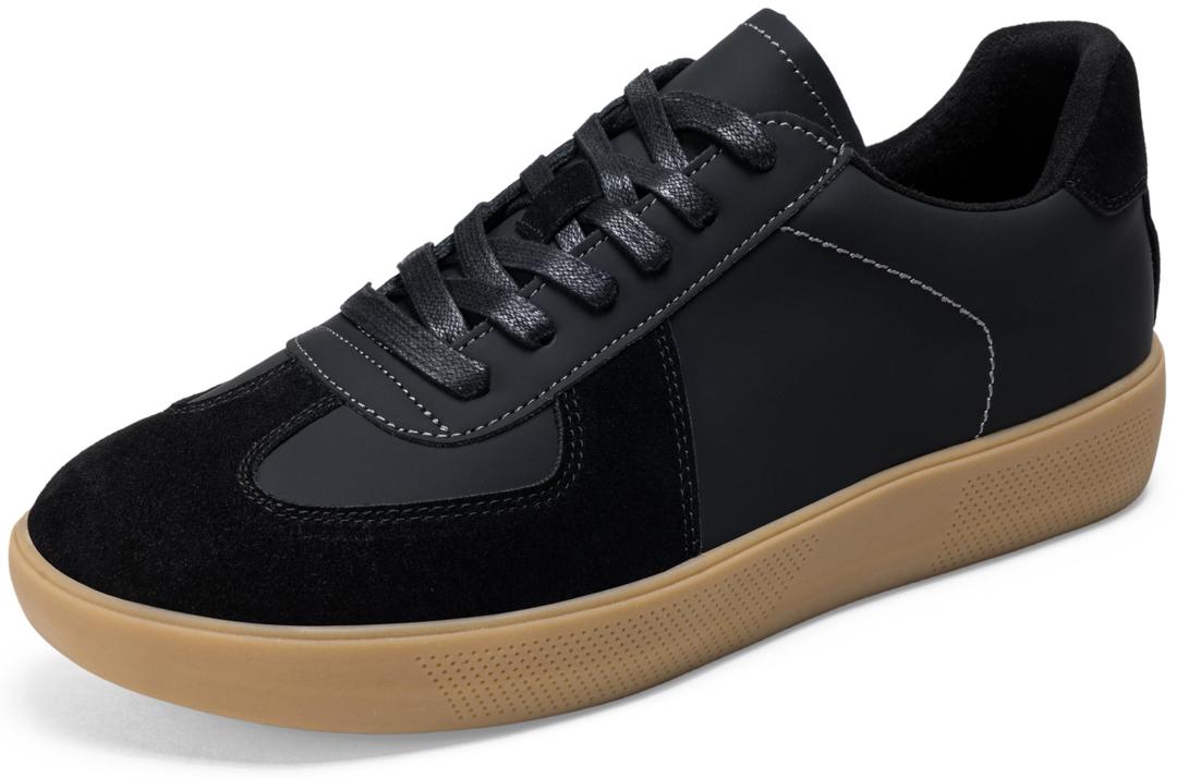 Jousen Mens Casual Shoes Fashion Sneakers for Men Non-Slip 5151 Black 09.5