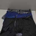 Hanes Men's Boxer Briefs Underwear, Total Support Pouch, X-Temp Cooling and Odor Control, 3-Pack (Blue/Grey/Black)