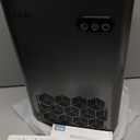 ToLife Dehumidifier for Home 95 OZ Water Tank, 1000 sq.ft Dehumidifiers for Basement Bedroom Bathroom with Auto Shut Off 7 Colors LED Light, Grey