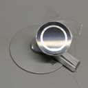 XAOSUN Tablet Stand Magnetic for ipad Stand Desk 360Rotation, Multi-Angle Tablet Holder Adjustable Foldable for Home Office Accessories, Silver