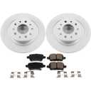 PowerStop Z17 Brake Pad & Fully Coated Rotor Kit Rear CRK7721