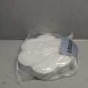 Divided Serving Dishes with Lid, Melamine Appetizer Tray with 7 Removable Compartment, Divided Serving Platter for Chips and Dip, Nuts and Snacks, White