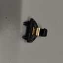 AUDI Genuine A4 A3 A5 TT Interior Sun Visor Hook Clip Soul Black Bracket