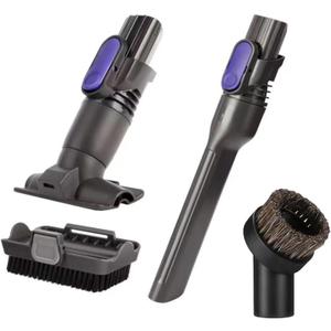 Shark Wireless Vacuum Models: IX141, IZ462H, IZ483H, IZ363HT, IZ361H, IZ163H, and IZ362HD. Replacement Accessory for Dryer lint Brush and Horsehair Brush Heads. Features a DShaped Connector.