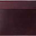 Laptop Case Leather 13" Made for MacBook Air M3 Sleeve 13 inch - Carrying Protective Cases Compatible with MacBook 13" Air/Pro M1 M2 M3 M4 MAC MAX PRO A2338 A2681 3113 A3240 A2337, Burgundy