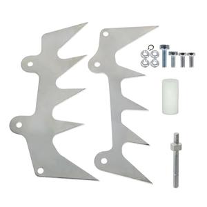 Autoparts Dual Felling Dog Bumper Spikes Chain Catcher Set Replacement for Stihl 024 026 MS240 MS260 029 039 034 036 038 MS290 MS390 MS310 MS311 MS271 MS291 Chainaw Powder Coated