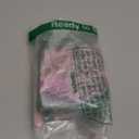 Small Animal Pet Grooming Kit with Pet Shedding Slicker Brush, Bath Massage Glove, Pet Grooming Comb, Nail Clipper Trimmer for Rabbit, Puppy, Kitten, Guinea Pig, Hamster, Ferret (Pink)