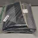 Office Chair Mat for Hardwood Floor & Tile Floor,48"X 60" Heavy Duty Desk Chair Mat for Hard Floors, Under Desk Rug for Rolling Computer Chair, Anti Slip, Low Pile Carpet Floor Protector-Triangle (Triangle Black Gray)