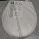 Little2Big Toilet Seat with Built-In Potty Training Seat, Slow Close, Durable Plastic, Made in USA, ROUND, White