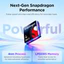 TCL TAB A1 Plus Android Tablet, 12.2" 2.4K 120Hz Display, 6+128GB