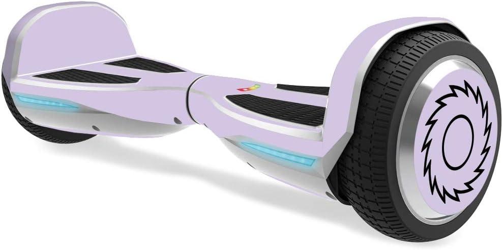 MightySkins Skin Compatible with Razor Hovertrax 1.5 Hover Board - Solid Lilac | Protective, Durable, and Unique Vinyl Decal wrap Cover | Easy to Apply, Remove, and Change Styles | Made in The USA