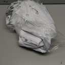 Gibelle Grey Eucalyptus Shower Curtain, Watercolor Plant Leaves with Floral Bathroom Shower Curtain Set, Gray White, 72x72