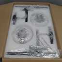 Bathroom Vanity Light Fixtures, Traditional Chrome 2 Lights Wall Sconce Lighting with Opal Glass Shade, Porch Wall Mount Light Fixture for Bathroom, Mirror Cabinets Hallway Stairs