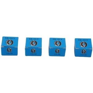Lehuy2536gh Spare Part Clamping Nut Collet Holder Lathes M14x0.75mm Turning Tools 140CR Steel, 2 Pieces