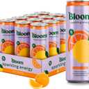 Bloom Nutrition Zero Sugar Energy Drink, Orange, 12oz 12pk (EXP 10/01/27)