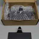 4 Pack Christmas Stocking Holders Ornament Hooks Mantel Weighted Stocking Hangers Metal Hanging Hooks Heavy Duty Stocking Holders Bases for Mantel Fireplace Party Decoration (Black, 4)