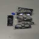 Gaoye 0.75 Professional Reading Glasses for All Day - Computer Readers with Blue Light Protection - Value Pack