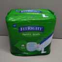 FitRight Adult Diapers, Ultra Heavy Absorbency, L (Waist Size 44in-56in), 20 Count, OptiFit Incontinence Briefs for Men and Women, Disposable, Moisture-Wicking, Leak Protection,