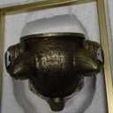 JJALIGHTS Exquisite Resin Animal Head Wall Sculpture (Gift Metal Frame) - Imitation Copper Vintage Decor for Living Room, Bedroom & Office | Decorative Wall Hanging Art (Leopard)