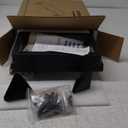 YAOHUOO 45" Large TV Riser for 32-60 inch TV, TV Riser Stand Shelf with Steel Legs, Tabletop TV Stand Riser for Home Office, Black (45"W11.8"D7.1"H)