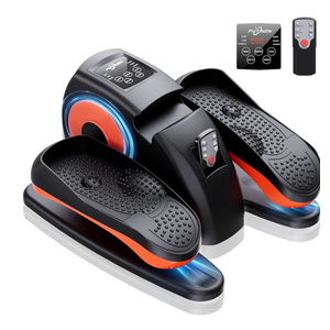Under Desk Elliptical Machine, Electric Ellipse Leg Exerciser as Seen on Tv for Seniors with 12 Adjustable, Quiet Portable Elliptical Machine, Seated Pedal Exerciser with Remote Control