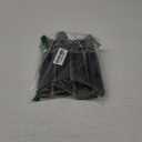 4 Pack Adjustable Furniture Legs Round 1.5" Dia Thickened Aluminum Alloy Sofa Shelves Table Kitchen Adjustable Feet 8" Height (Black)